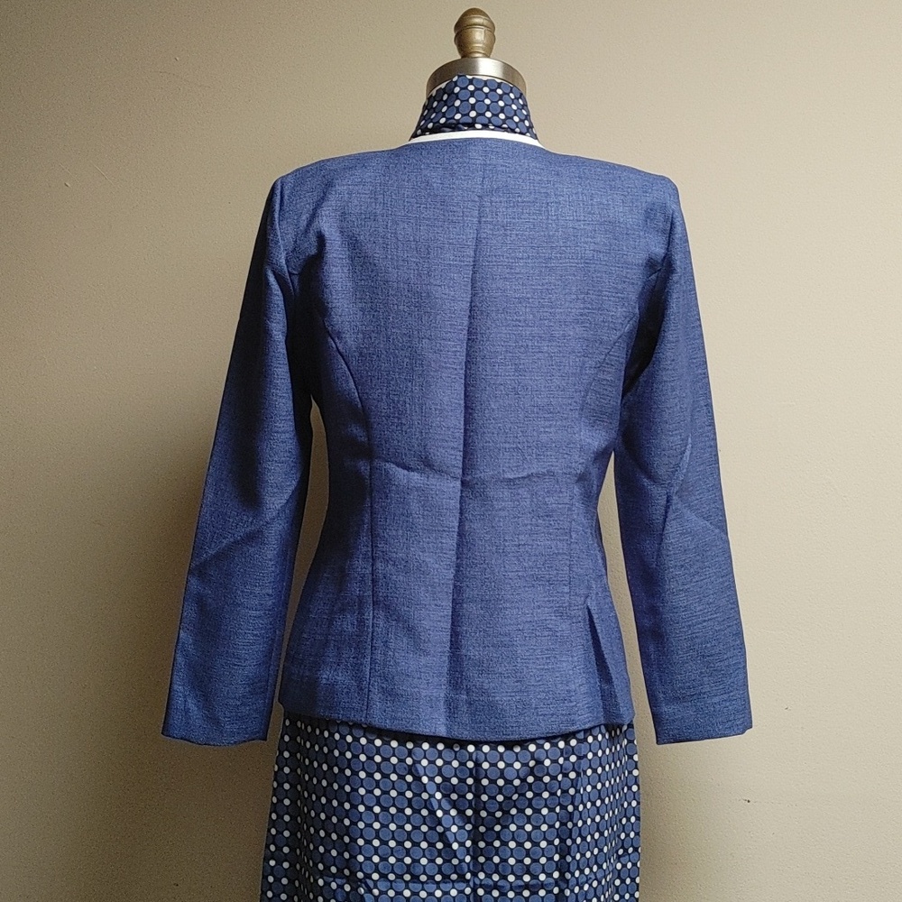 NWOT's Vintage Leslie Fay 3 Piece Suit Size 6P - Picture 6 of 16